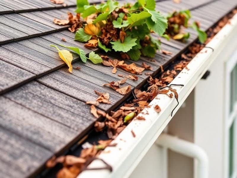 Gutter Cleaning in Mebane NC by Steinbicker Pressure Washing